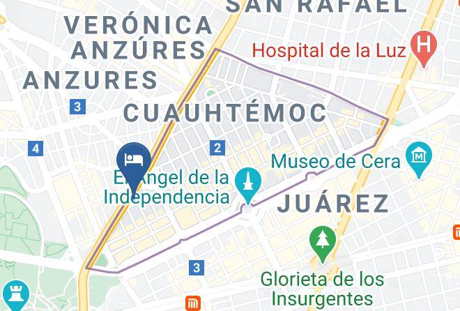 Cuauhtemoc - Monoambientes Cuauhtemoc Maps