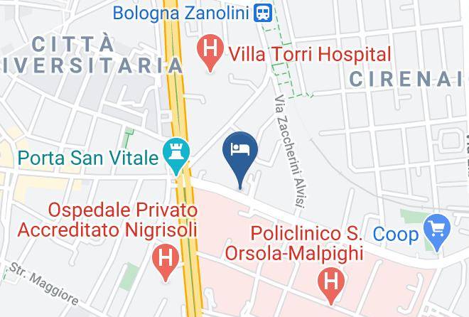 Bologna - Monolocale Porta San Vitale Maps