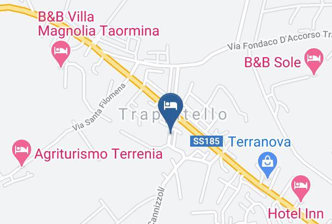 Messina - Monolocale Trappitello Maps