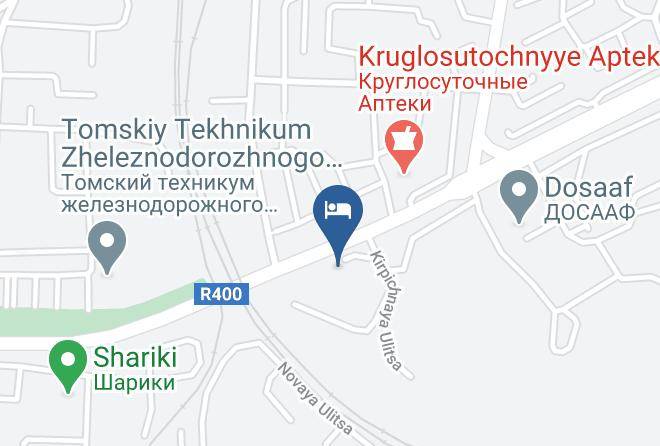 Tomsk - Monomakh Hotel Maps