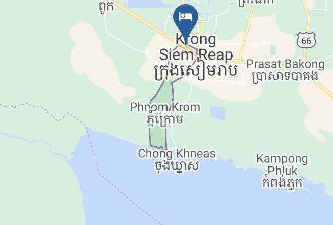 Monoreach Angkor Hotel Karte - Siem Reap - Siem Reab Town