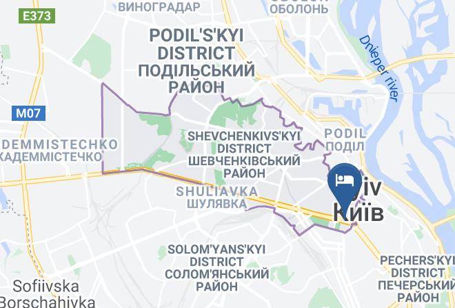 Kyiv - Monotel Capsule Hotel Maps