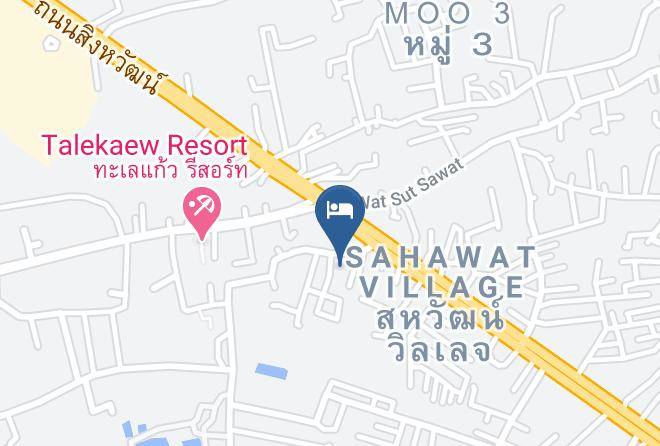 Amphoe Mueang Phitsanulok - Monrawee Pavilion Resort Maps