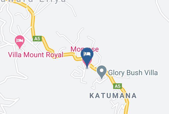 Kandy - Monrose Hotel Maps