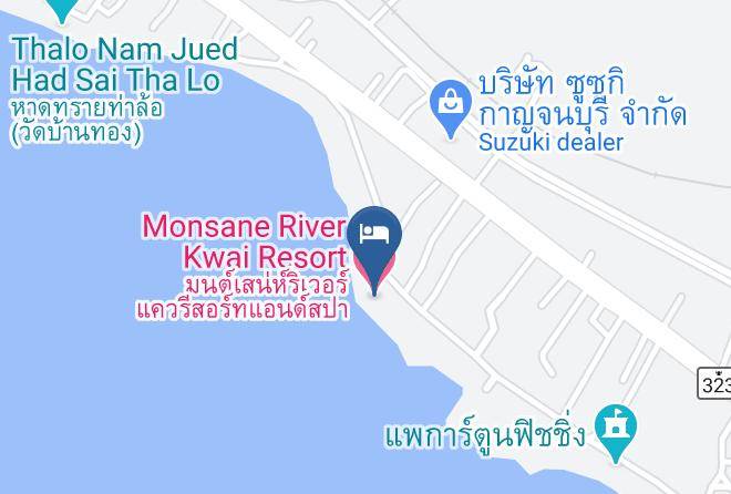 Amphoe Tha Muang - Monsane River Kwai Resort Maps