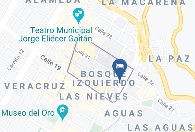 Bogota - Monserrat Hotel & Spa Maps
