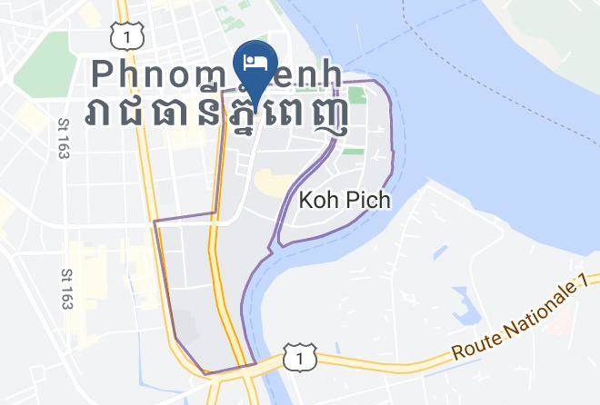 Chamkar Mon - Monsoon Bassac Hotel Maps