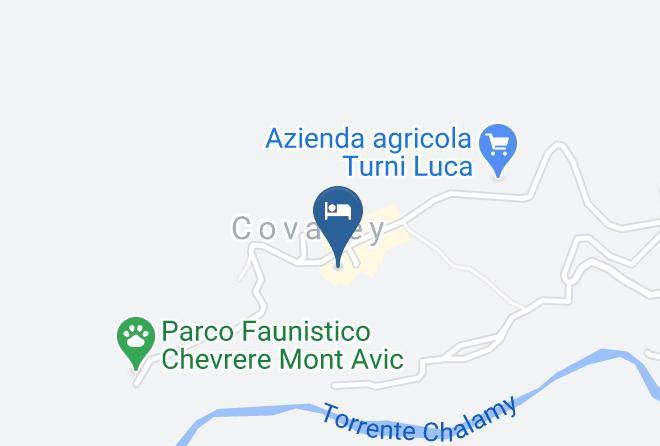 Aosta - Mont Avic Resort Maps