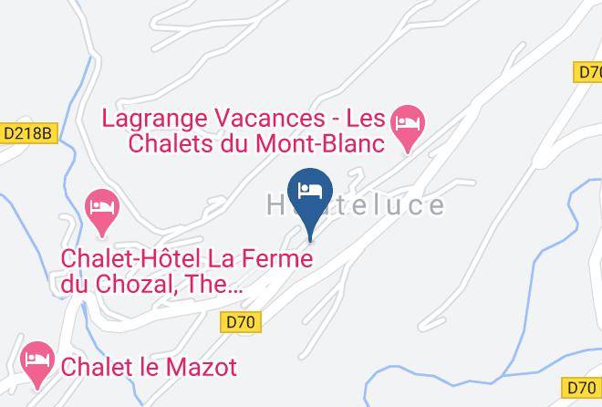 Savoie - Mont Blanc Lodge Hauteluce Maps