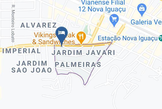 Nova Iguacu - Mont Blanc Suites Maps