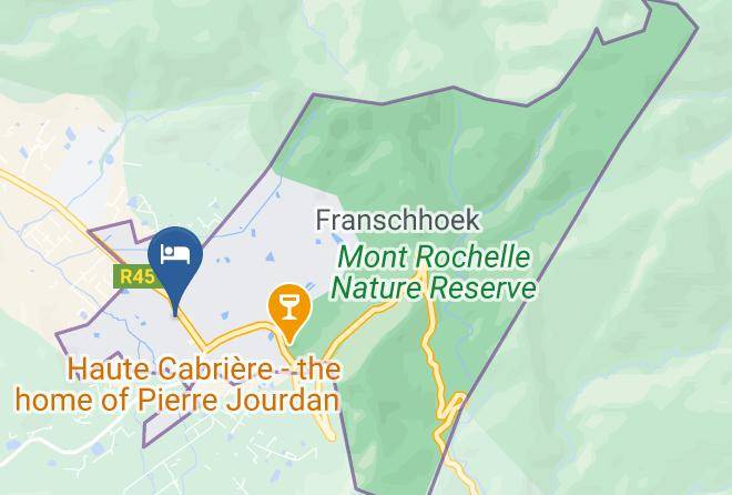 Cape Winelands - Mont D'or Franschhoek Maps