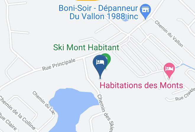 Les Pays D En Haut Regional County Municipality - Mont Habitant Maps