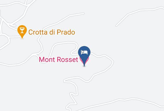 Aosta - Mont Rosset Maps