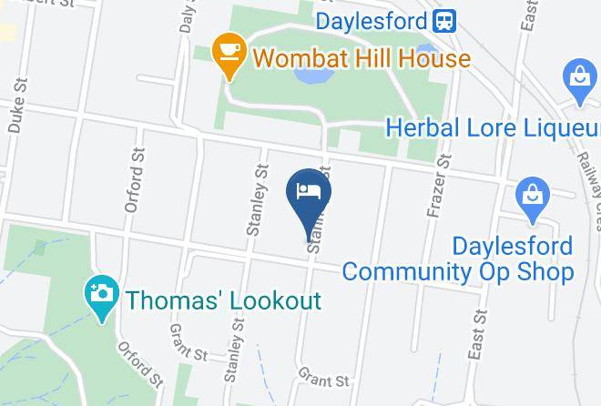 Hepburn - Montacute Pavilion Daylesford Maps