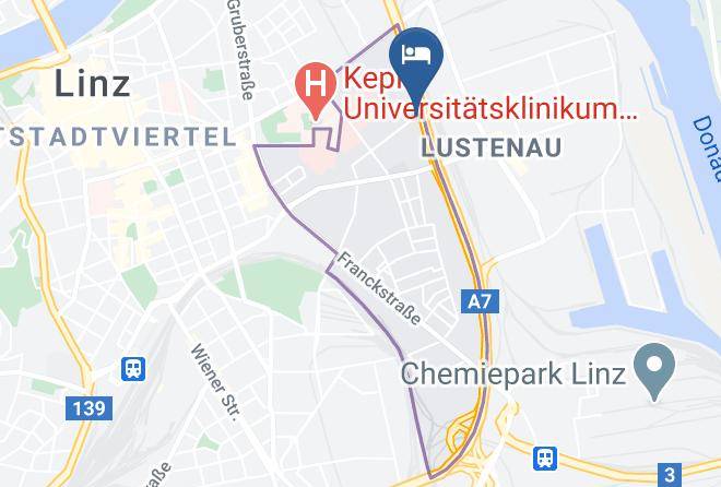 Linz - Montagehotel Business & City Maps