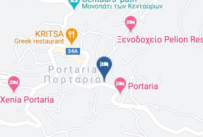 Magnisia - Montagna Verde Hotel Maps