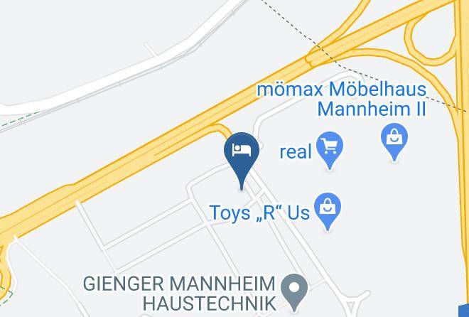 Montago Mannheim Map