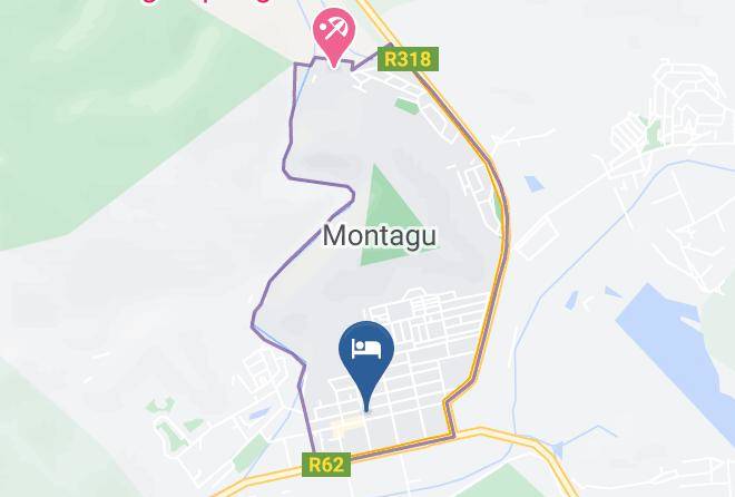 Cape Winelands - Montagu Country Hotel Maps