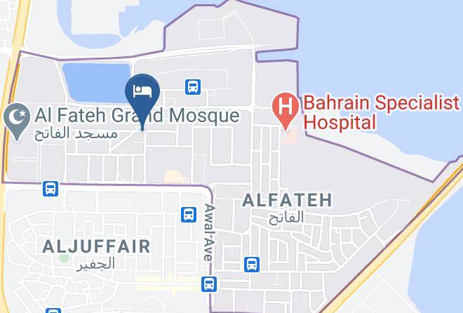 Manama - Montana Hotel Maps