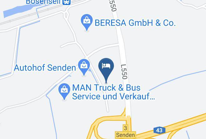 Coesfeld - Montana Hotel Senden Maps