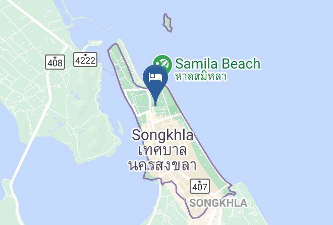 Amphoe Mueang Songkhla - Montana Hotel Maps