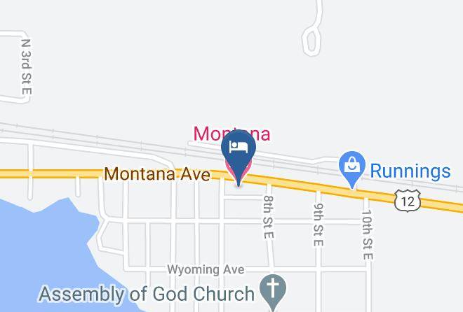 Fallon - Montana Motel Maps