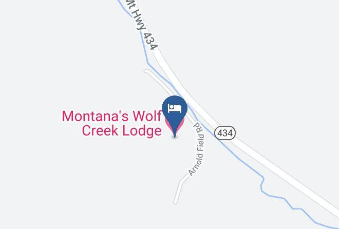 Lewis And Clark - Montana's Wolf Creek Lodge Maps