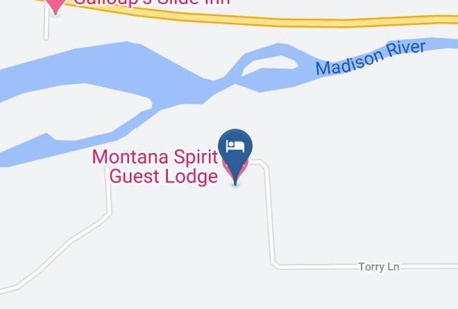 Madison - Montana Spirit Guest Lodge Maps