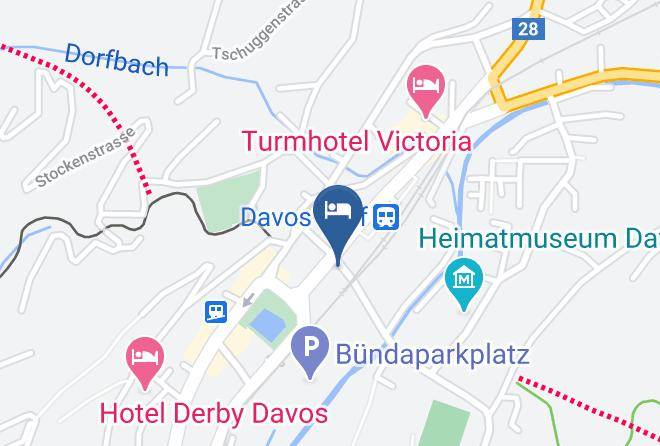 Prattigau Davos - Montana Stube Maps
