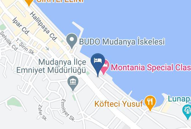 Mudanya - Town Hotel Mudanya Maps