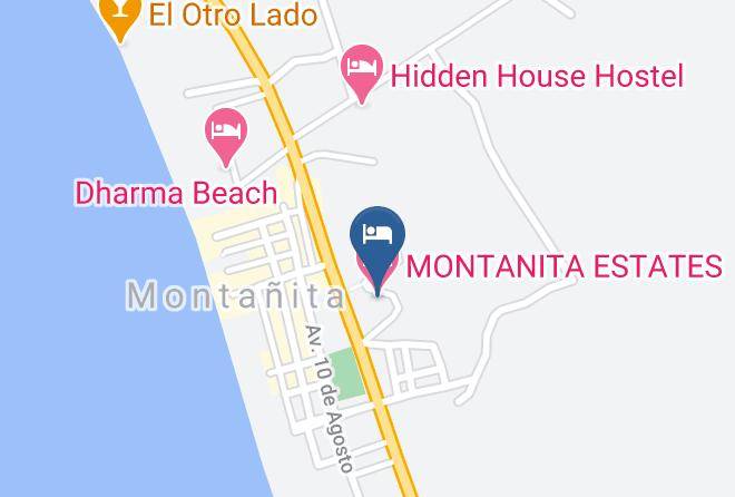 Montanita Estates Map