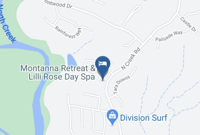 Ballina - Montanna Retreat & Lilli Rose Day Spa Maps