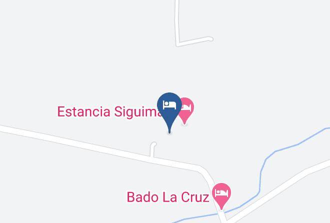 Cruz Del Eje Department - Montaraz Lodge Maps