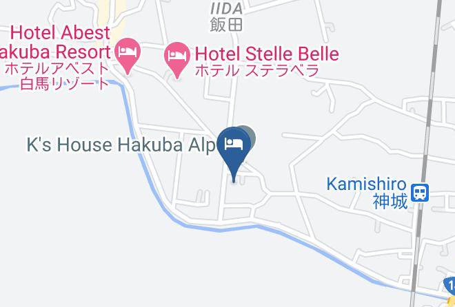 Hakuba Vil Kitaazumi District - Montblanc Hakuba Familia Maps