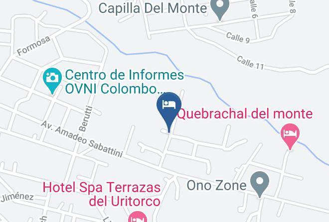 Punilla Department - Monte Capilla Maps