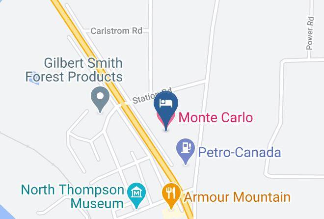Thompson Nicola - Monte Carlo Motel Maps