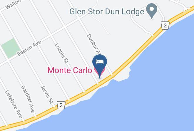 Stormont Dundas Glengarry - Monte Carlo Motel Maps
