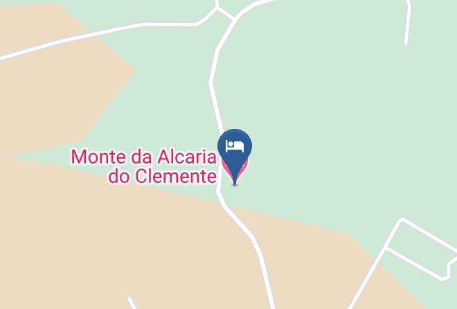 Monte Da Alcaria Do Clemente Map