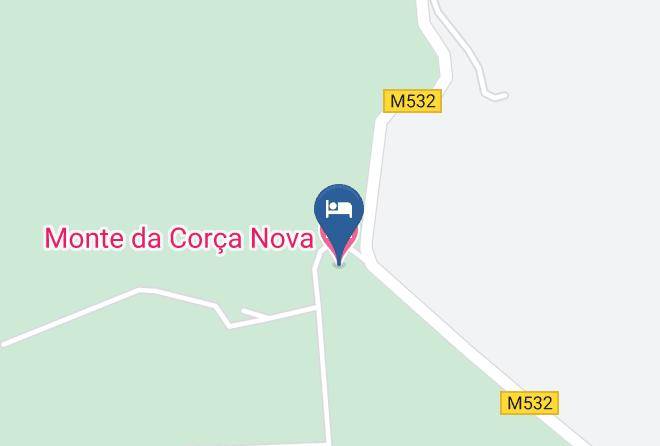 Monte Da Corca Nova Map