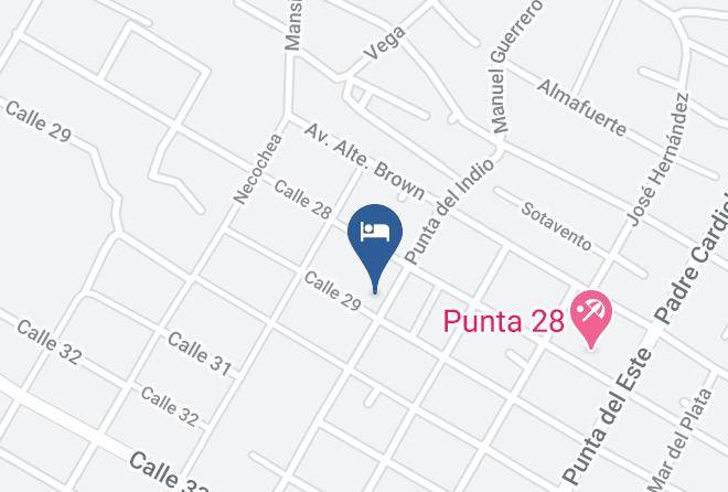 Villa Gesell - Monte Gaviota Maps