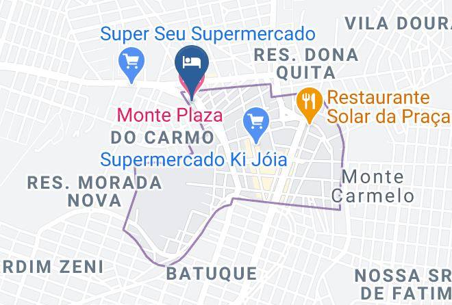 Monte Carmelo - Monte Plaza Hotel Maps