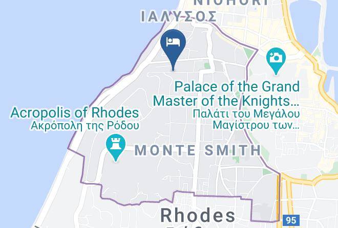 Dodecanese - Monte Smith Hill Maps