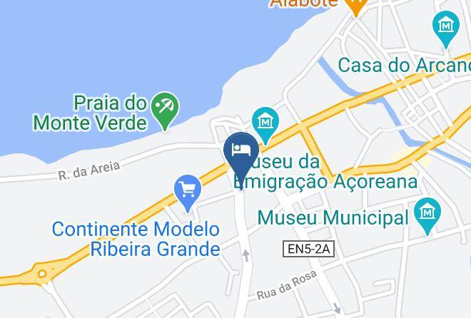 Ribeira Grande - Monte Verde Surf Beach Maps
