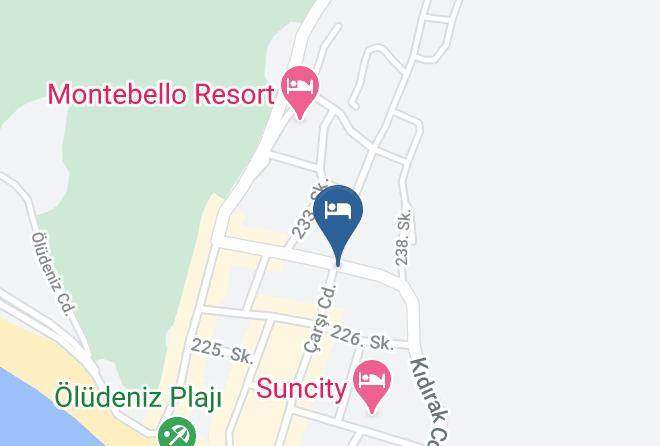 Fethiye - Cafe Karbel Maps