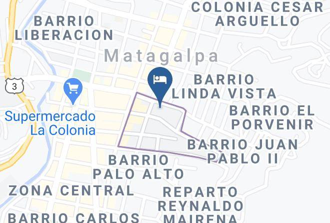 Matagalpa - Montebrisa Boutique B&b Maps