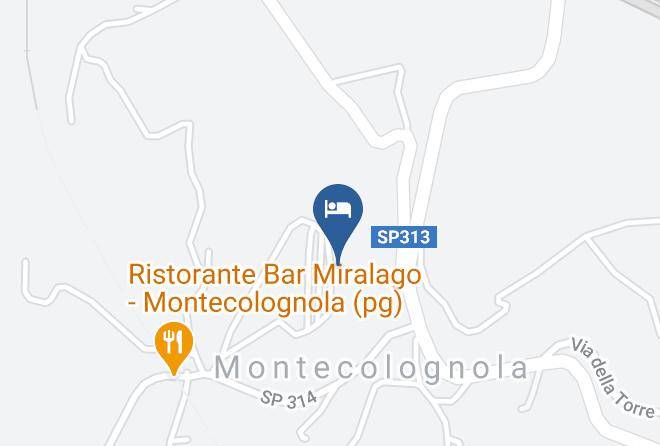 Perugia - Montecolognola Magione Maps