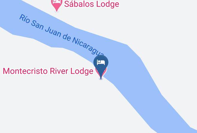 El Castillo - Montecristo River Lodge Maps