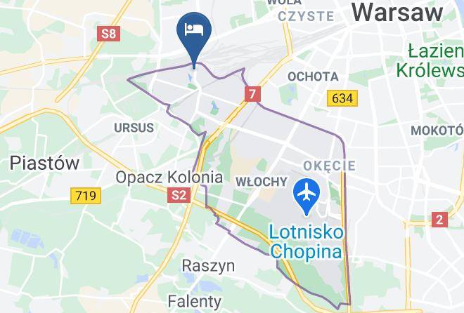 Warsaw - Montemarco B&b Maps
