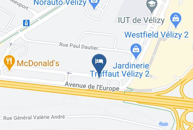 Yvelines - Montempo Apparthotel Paris Velizy Maps