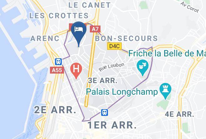 Bouches Du Rhone - Montempo Maps